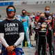 Bubba Wallace, driver of the #43 McDonald’s Chevrolet, wears a “I Can’t Breath - Black Lives Matter” T-shirt under his fire suit in solidarity with protesters around the world taking to the streets after the death of George Floyd on May 25 while in the custody of Minneapolis, Minnesota police.